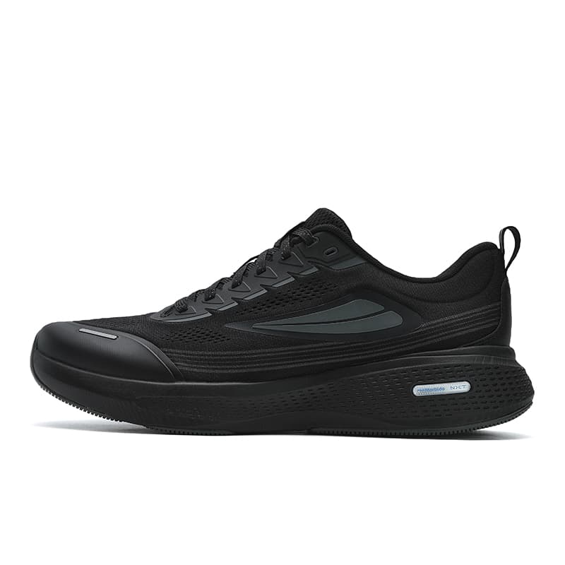 Кроссовки для бега FILA NUVOLE 3 Текстиль Синтетическая кожа Дышащий Низкий верх Беговые кроссовки Мужской Черный - изображение 1