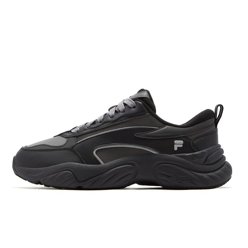 Кроссовки для бега FILA FUSION Морская раковина D Текстиль Синтетическая кожа Низкий топ Беговые кроссовки Мужской Черный Серый - изображение 1