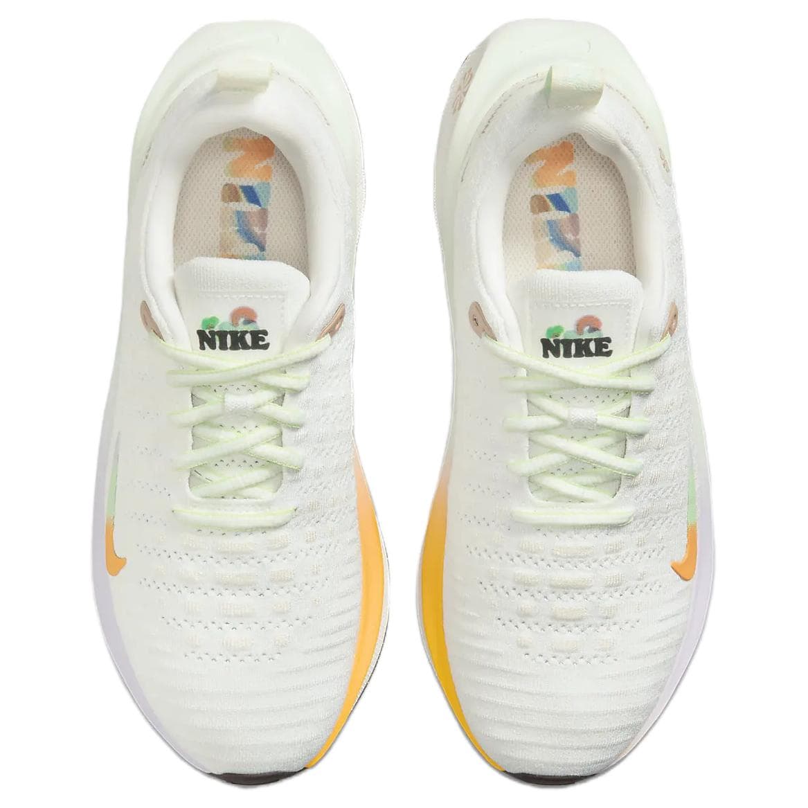 Кроссовки для бега Nike React Infinity Run Flyknit 4 Low Топ Повседневные беговые кроссовки Женские Белые - изображение 4