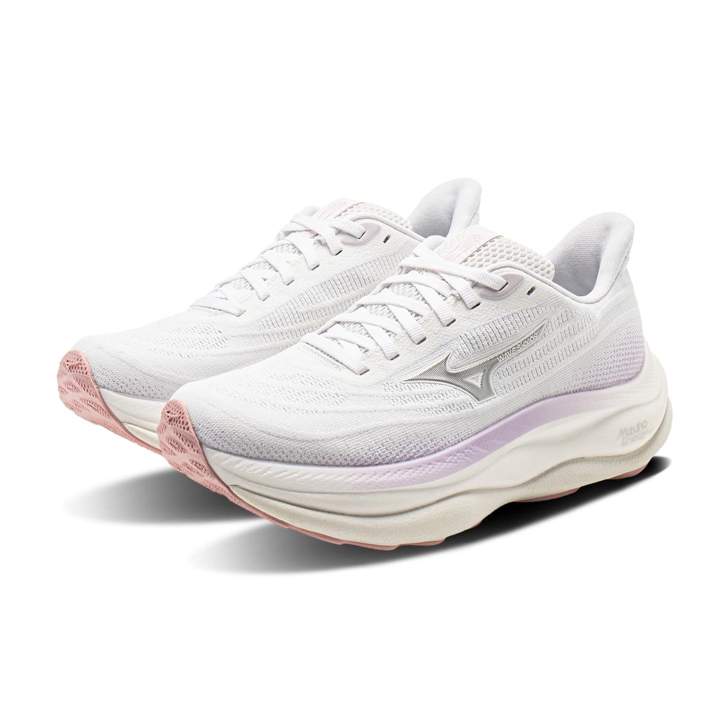 Кроссовки для бега Mizuno WAVE SKY 9 Low Топ Беговые кроссовки Женские Белые - изображение 3