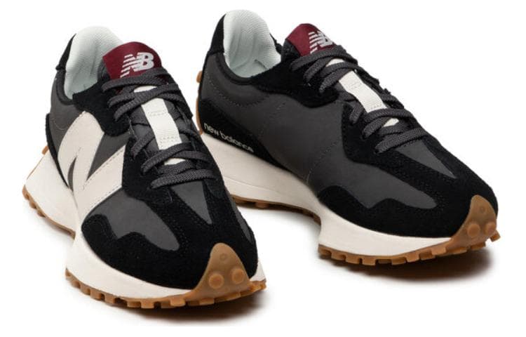 Кроссовки для бега New Balance 327 Black Grey - изображение 4