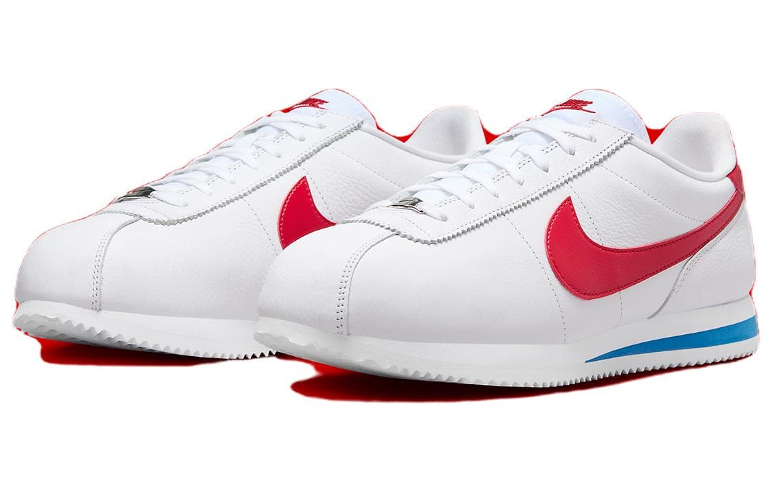 Кроссовки для бега Nike Cortez White Red - изображение 3