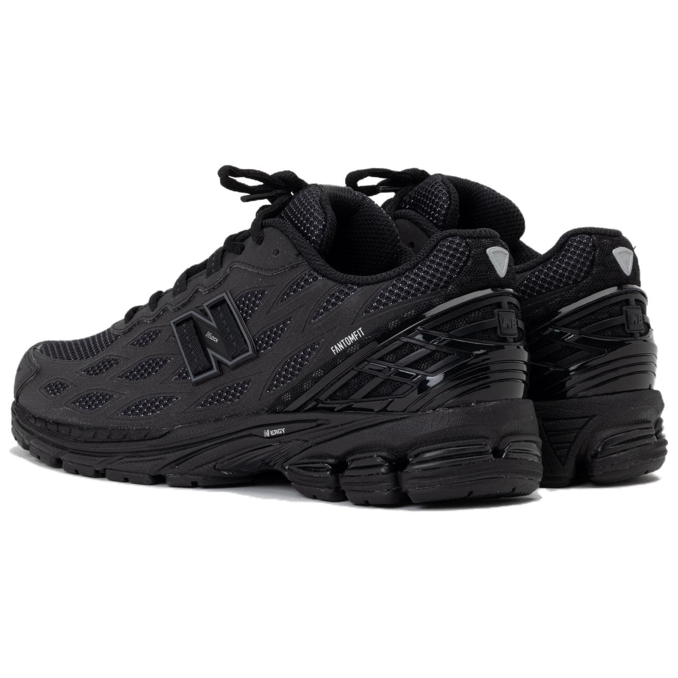 Кроссовки для бега New Balance 1906W Ткань Искусственная Кожа Дышащий Низкий Топ Повседневные Беговые Кроссовки Унисекс Черные - изображение 3