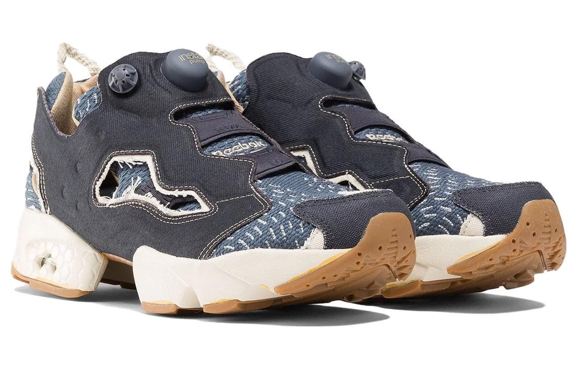 Кроссовки для бега Reebok Instapump Fury Black White - изображение 2