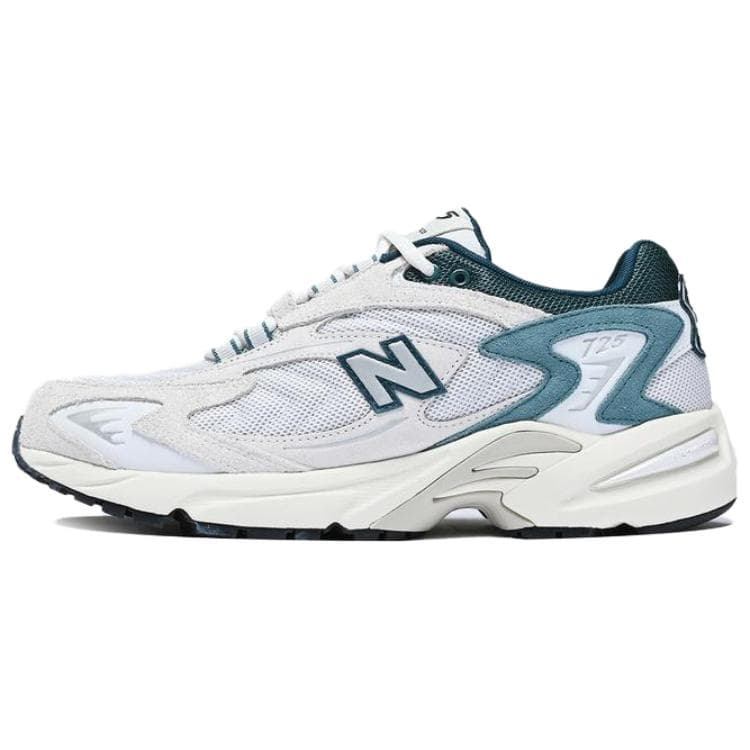 Кроссовки для бега New Balance NB 725 Low Топ Повседневные Беговые Кроссовки для Бега Мужские Белые Зеленые - изображение 1