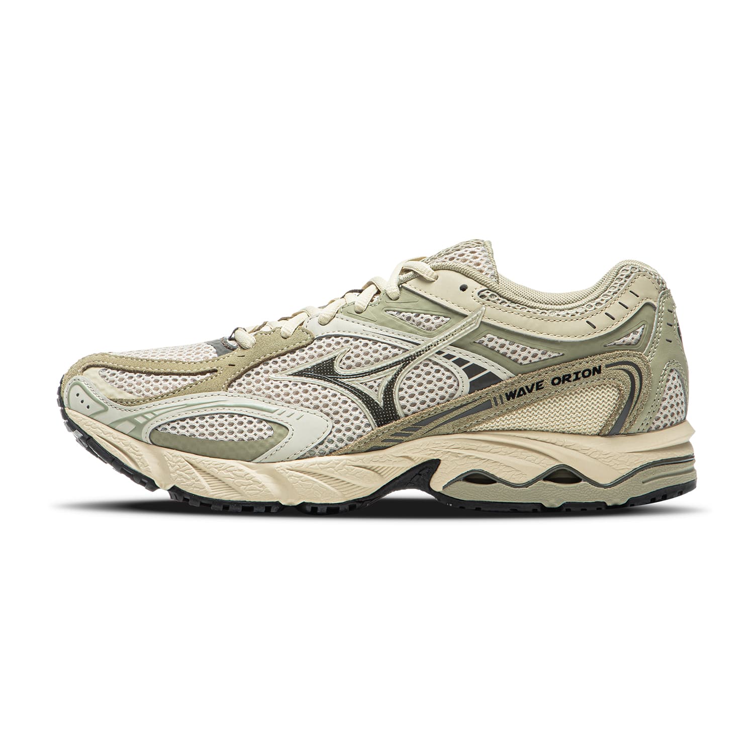 Кроссовки для бега Mizuno WAVE ORION Мода Текстиль Синтетическая Кожа Коровья Кожа Спилок Противоскользящий Устойчивый к Износу Дышащий - изображение 1