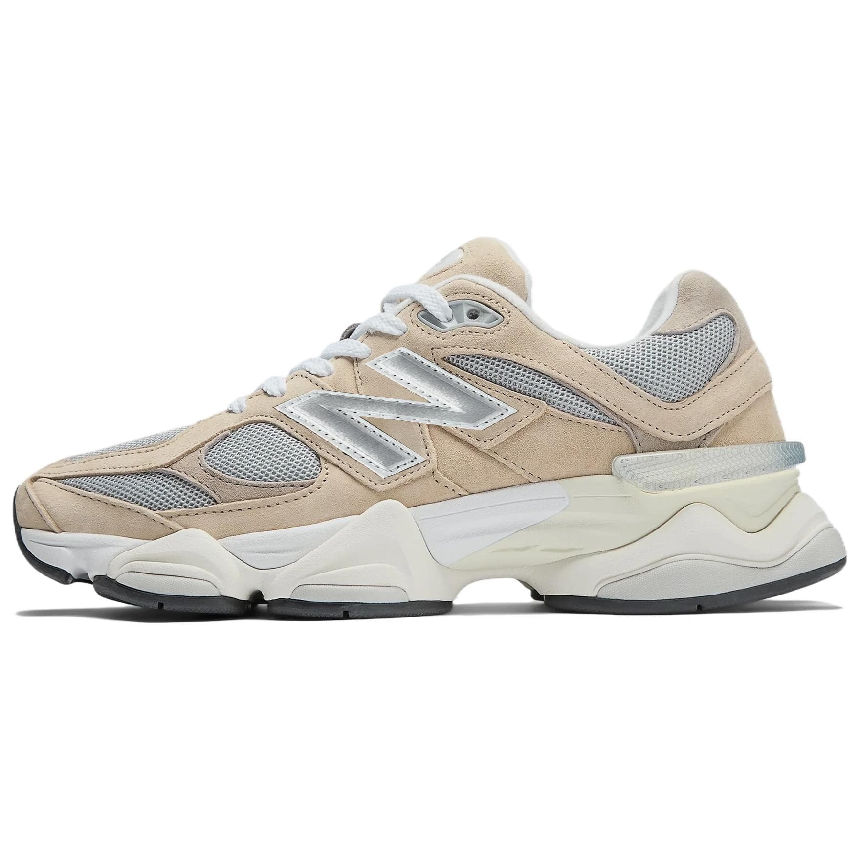 Кроссовки для бега New Balance NB 9060 Low Топ Беговые кроссовки Мужские Светло-коричневые - изображение 1