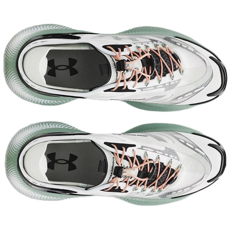 Кроссовки Under Armour Echo Амортизация Устойчивость к истиранию Дышащий Низкий Верх Повседневная Обувь Унисекс Белый - изображение 4