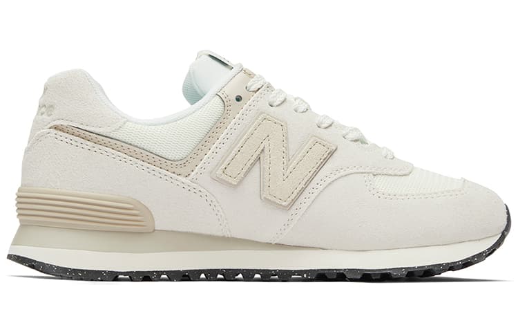 Кроссовки для бега New Balance 574 Off White Black - изображение 2