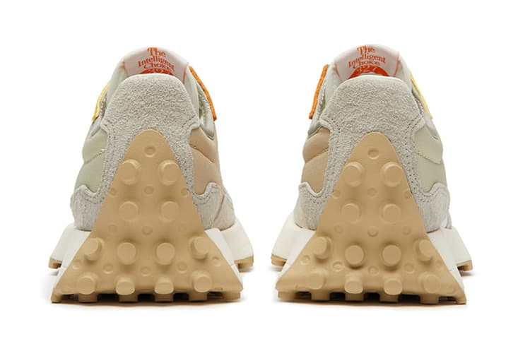 Кроссовки для бега New Balance 327 Light Beige - изображение 4