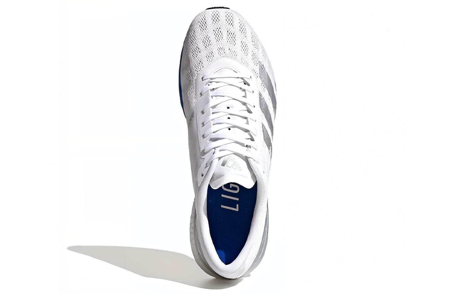Кроссовки для бега adidas Boston 9 White Silver Blue - изображение 5