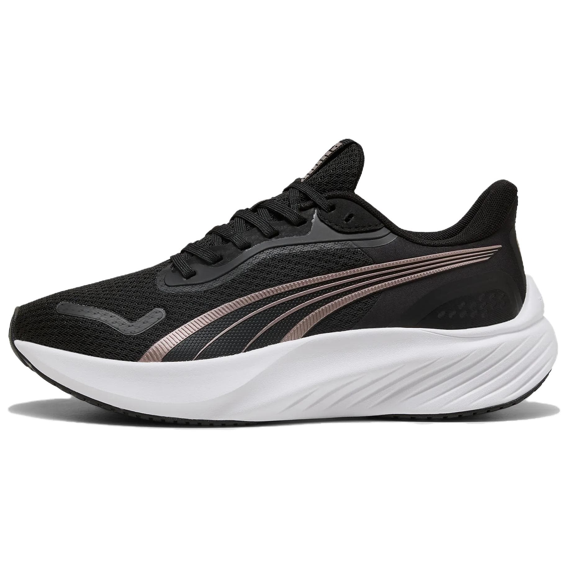 Кроссовки для бега PUMA Pounce Lite Устойчивые к истиранию Низкие Беговые кроссовки Женские Черные - изображение 1