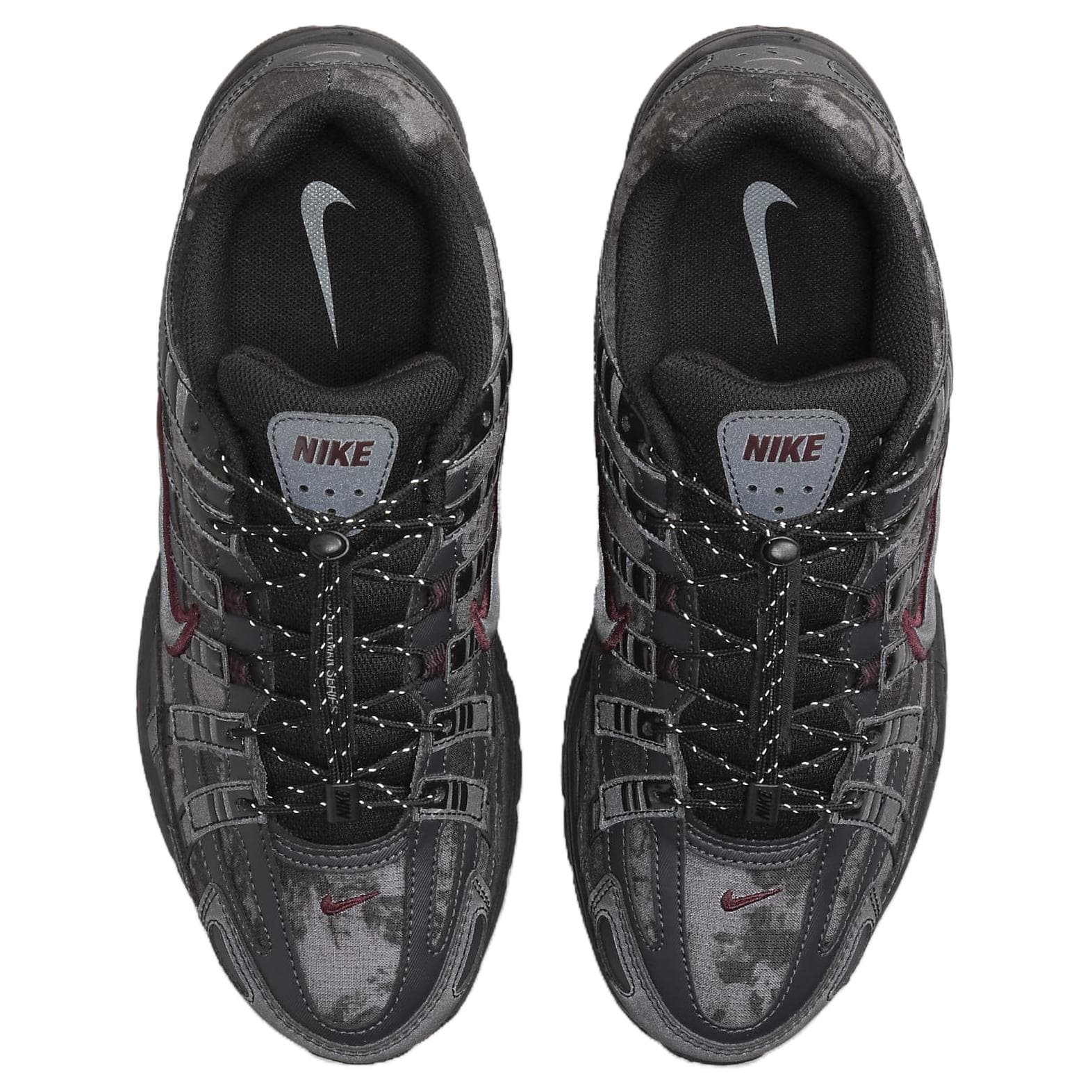 Кроссовки для бега Nike P 6000 противоскользящие устойчивые к истиранию низкие беговые кроссовки женские черные - изображение 4