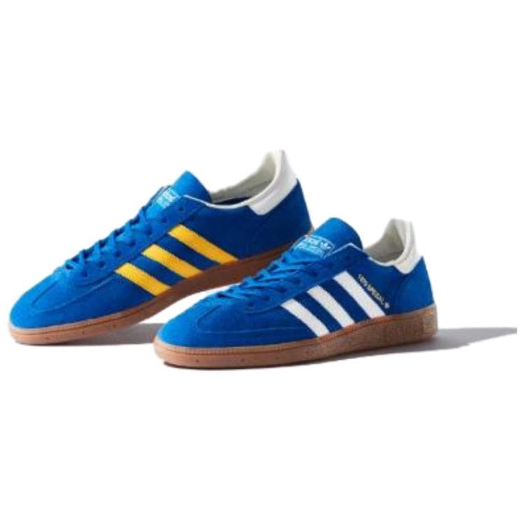 Кроссовки Adidas Originals HANDBALL SPEZIAL Низкие Кроссовки для скейтбординга Мужские Синие - изображение 2