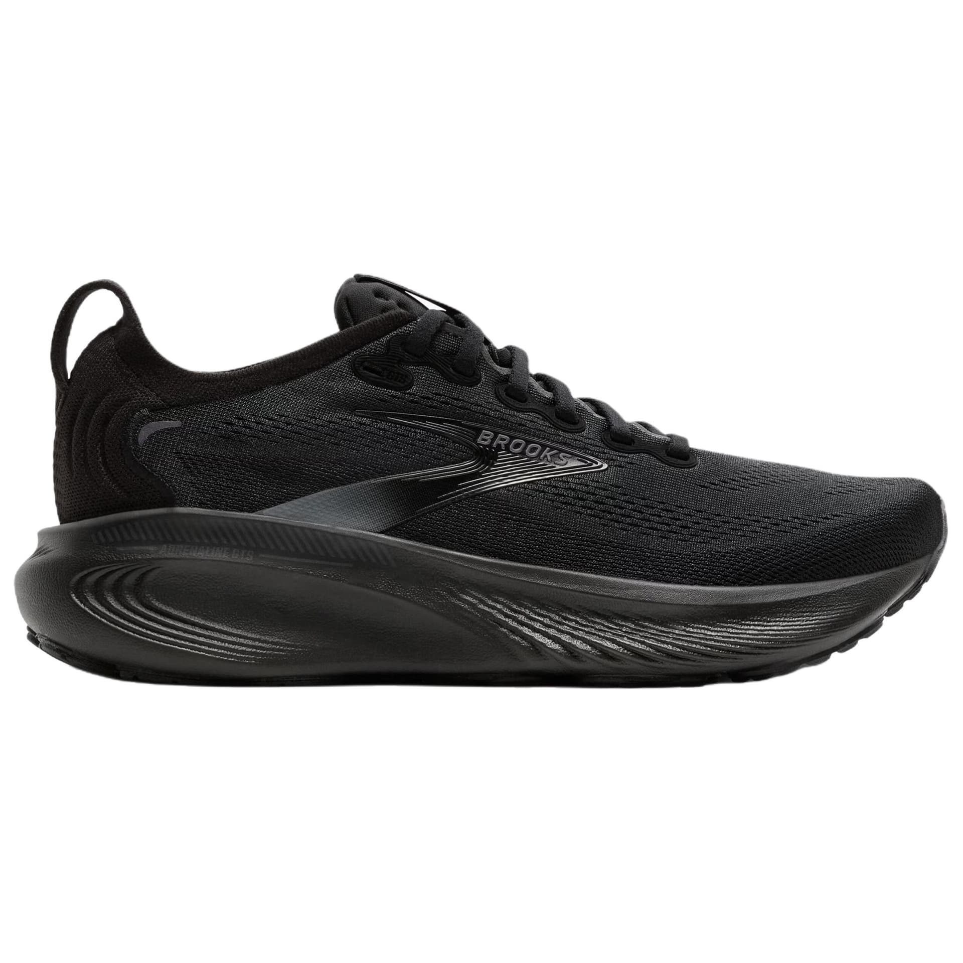 Кроссовки для бега Brooks Adrenaline GTS 25 Дышащая Поддержка Повседневные Беговые Кроссовки Мужские Черные - изображение 2