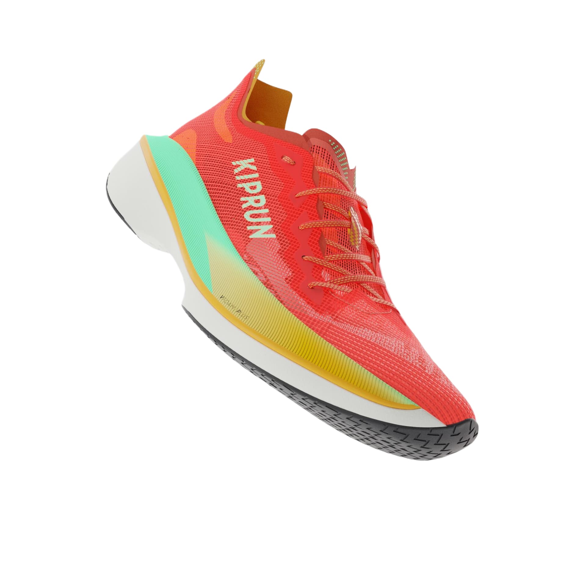 Кроссовки для бега DECATHLON KD900,2 Амортизация Низкие Беговые Кроссовки Мужские Оранжевые - изображение 3