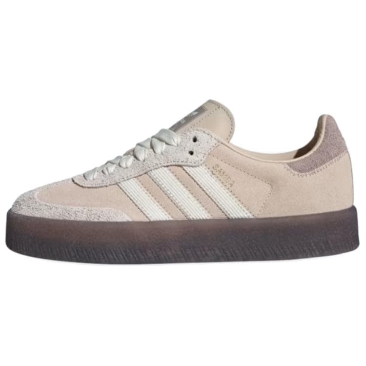 Кроссовки Adidas Originals SAMBAE Low Скейтборд Обувь Женская Серый Белый - изображение 1
