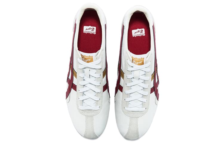 Кроссовки для бега Onitsuka Tiger Runspark White Red Yellow — фото 4