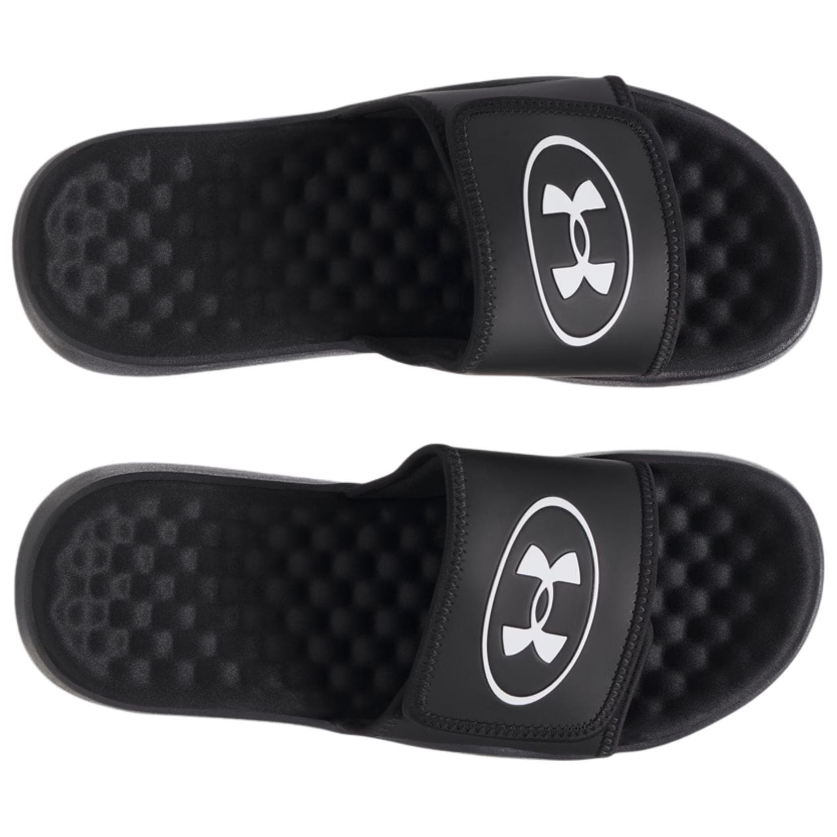 Сандалии Under Armour Ignite Pro 8 Устойчивые к истиранию Шлепанцы Мужские Черные - изображение 3