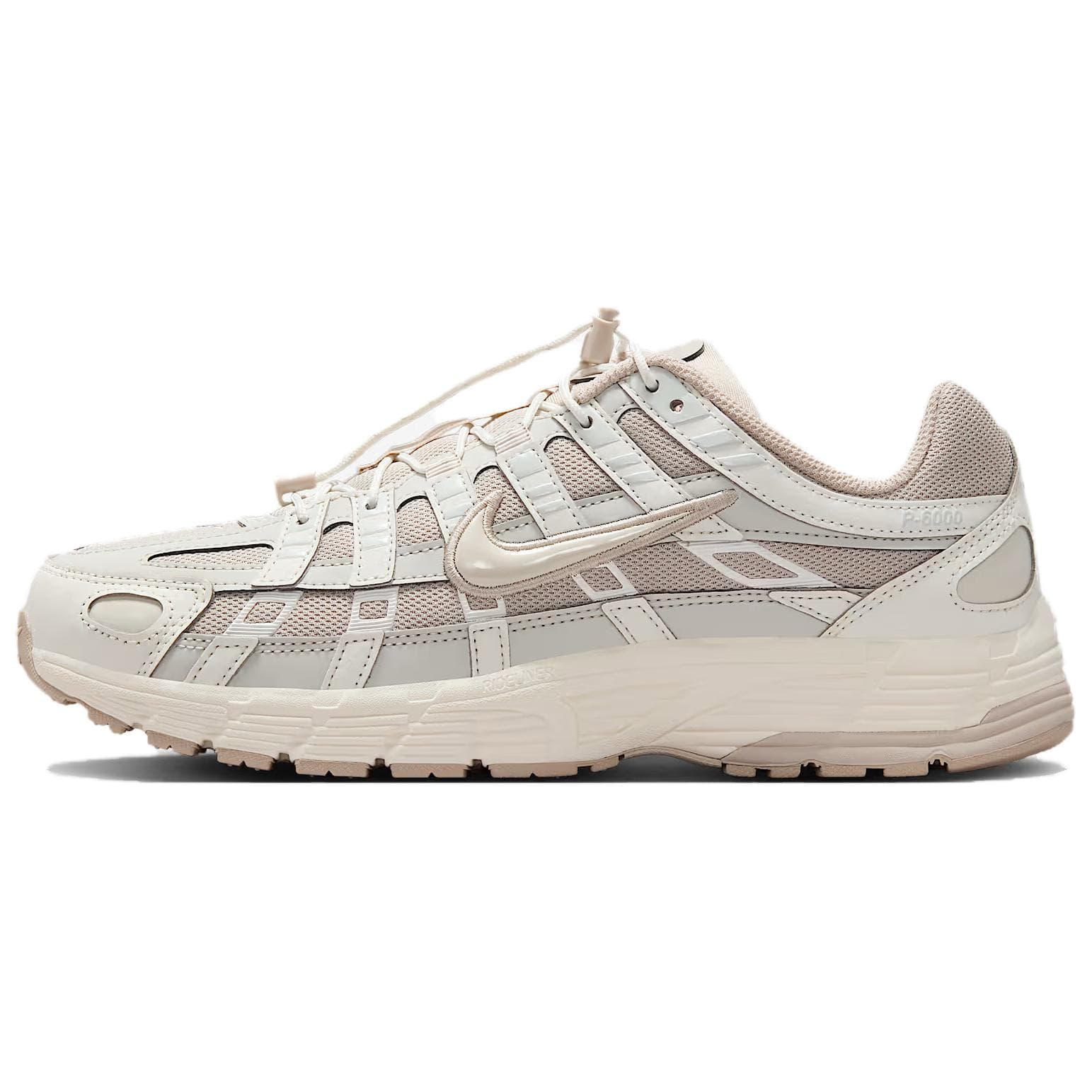 Кроссовки для бега NIKE P 6000 Дышащие Низкие Беговые Кроссовки Женские Бежевые - изображение 1