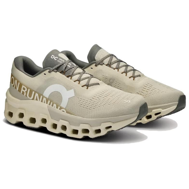 Кроссовки для бега On Cloudmonster 2 Beige - изображение 3