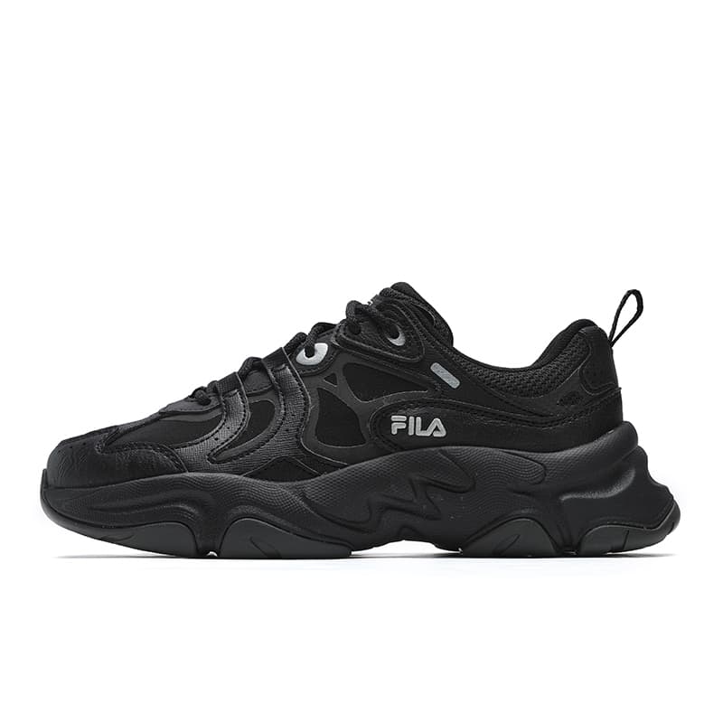 Кроссовки для бега FILA MARS 3 Текстиль Синтетическая кожа Низкие кроссовки для бега Мужские Черные - изображение 1