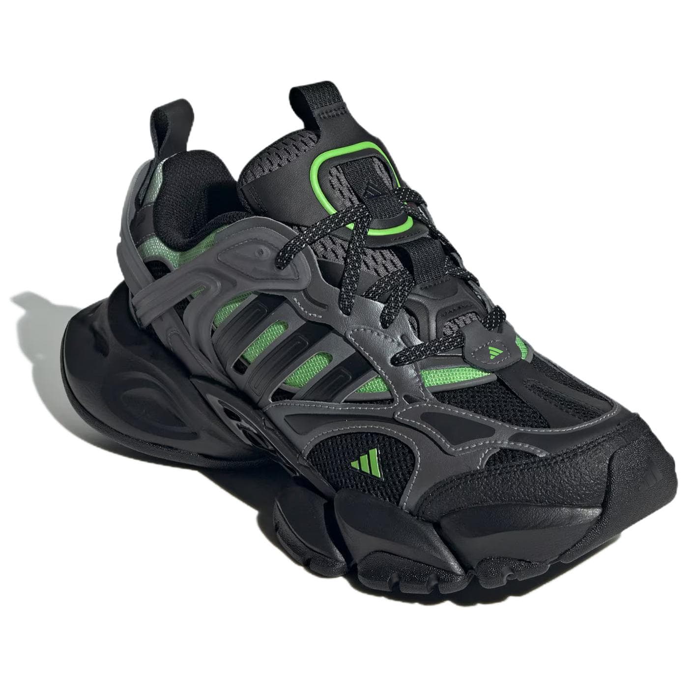 Кроссовки adidas XLG Runner Deluxe Grey Green - изображение 3