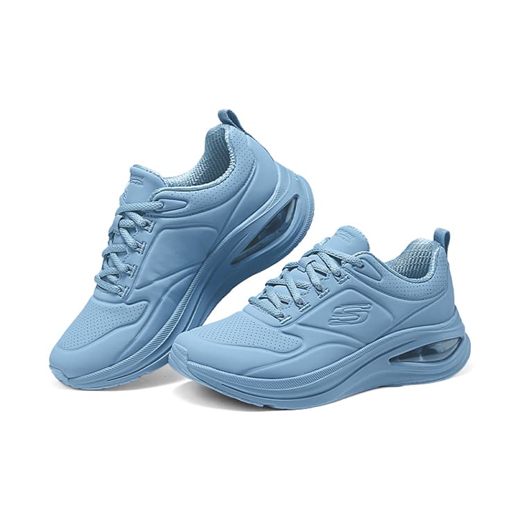 Кроссовки для бега Skechers Low Топ Беговые кроссовки Женские Темно-серо-синий - изображение 3