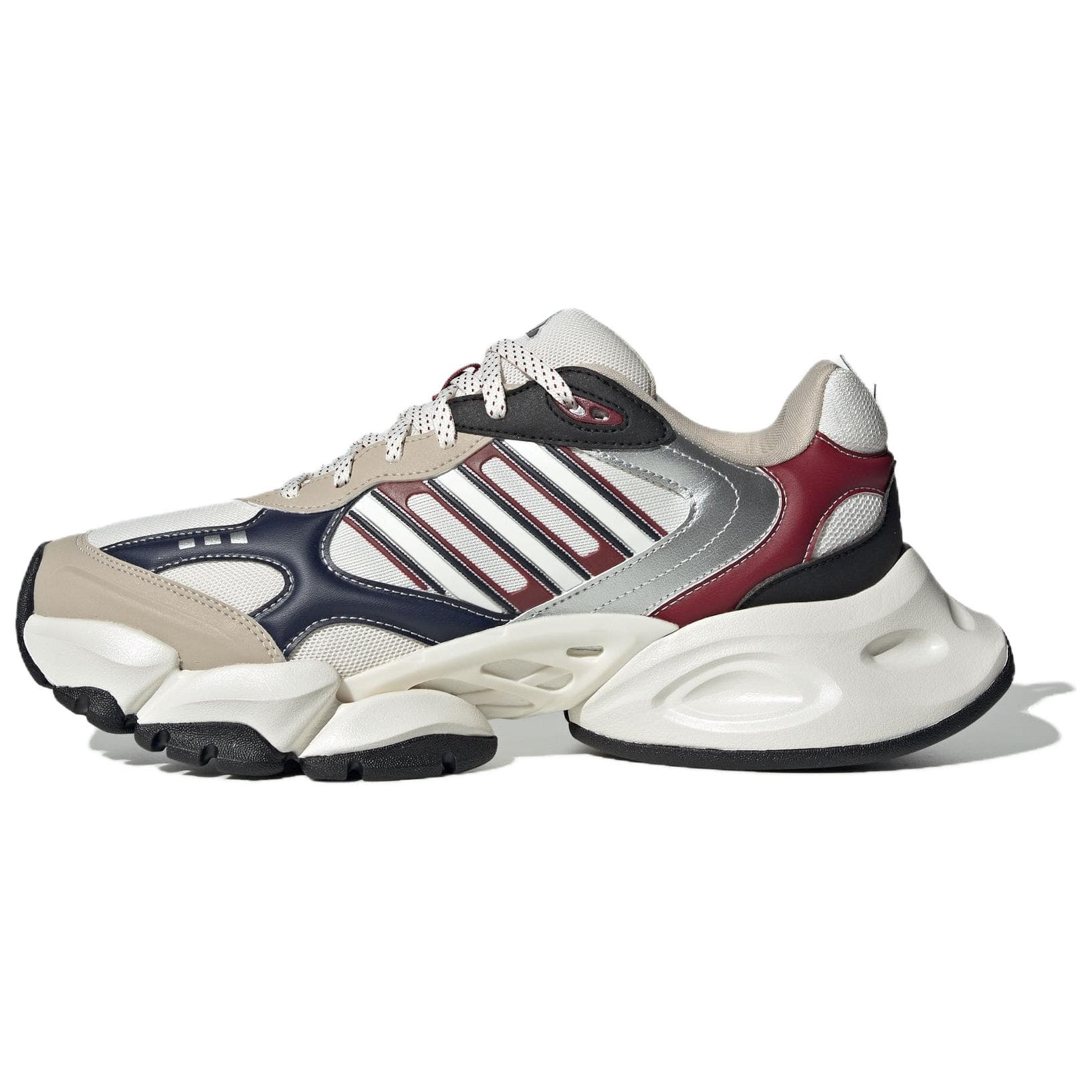 Кроссовки для бега Adidas XLG визуально увеличивает рост Low Топ Беговые кроссовки Унисекс Бело-зеленый - изображение 1
