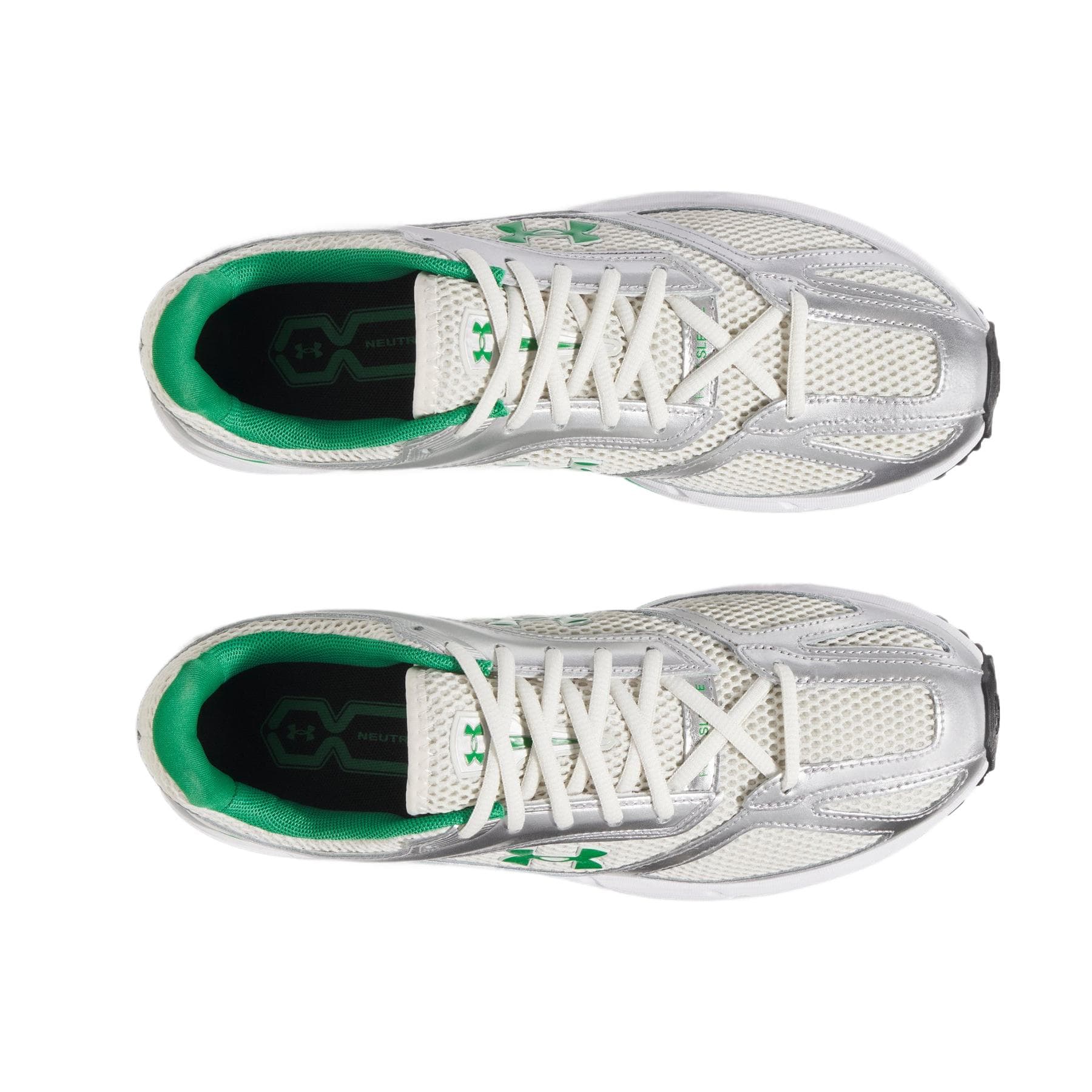 Кроссовки для бега Under Armour Hover Apparition Синтетическая кожа Низкий верх Повседневные беговые кроссовки Унисекс Серый - изображение 3