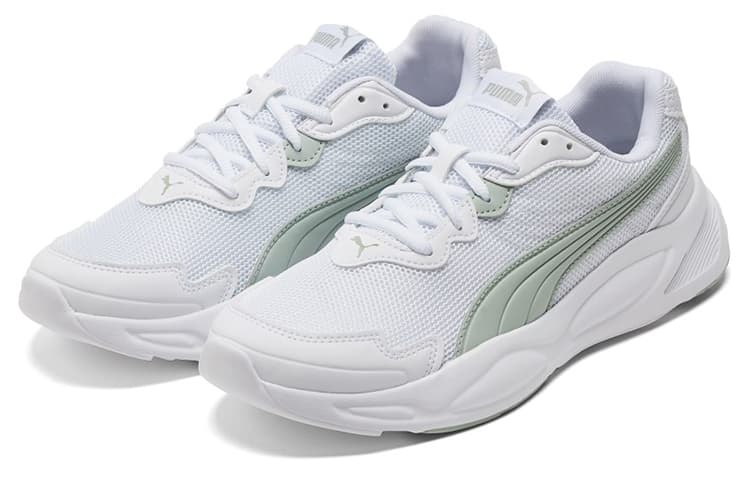 Кроссовки для бега PUMA 90s Runner Nu Wave White Grey Green - изображение 3