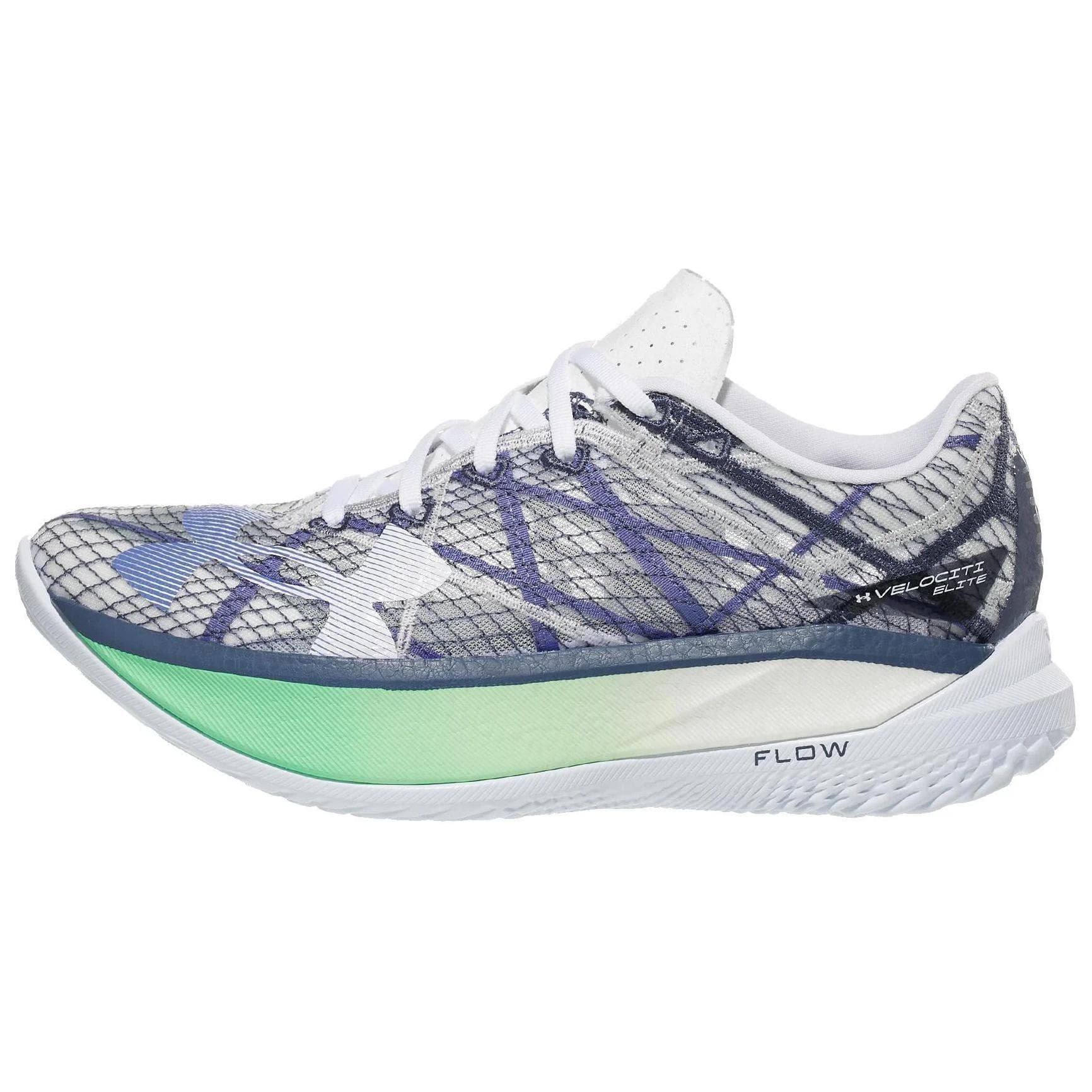 Кроссовки для бега Under Armour Flow Velociti Elite White Purple - изображение 1