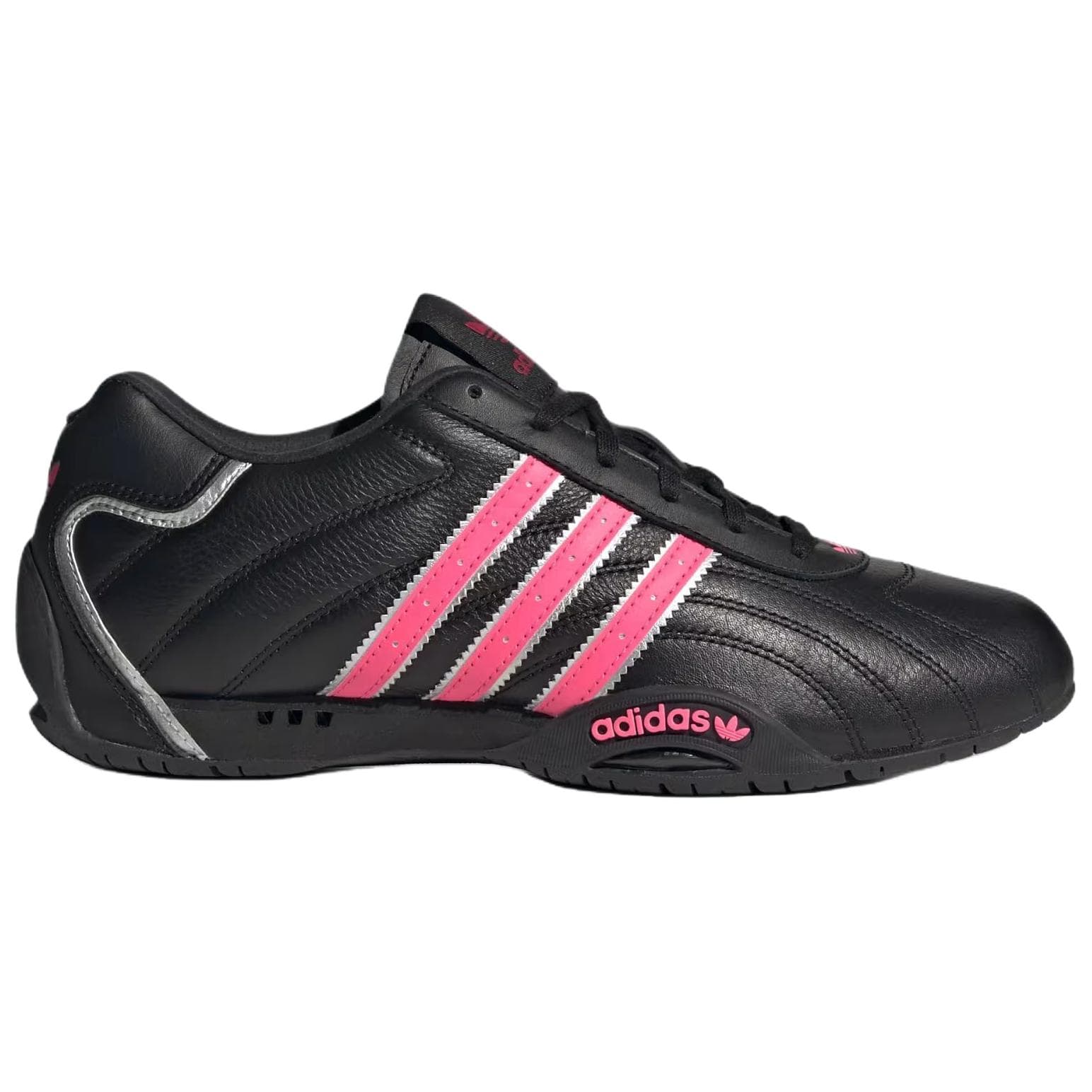 Кроссовки Adidas Originals ADIRACER Low Casual Обувь Женская Черная Розовая - изображение 2