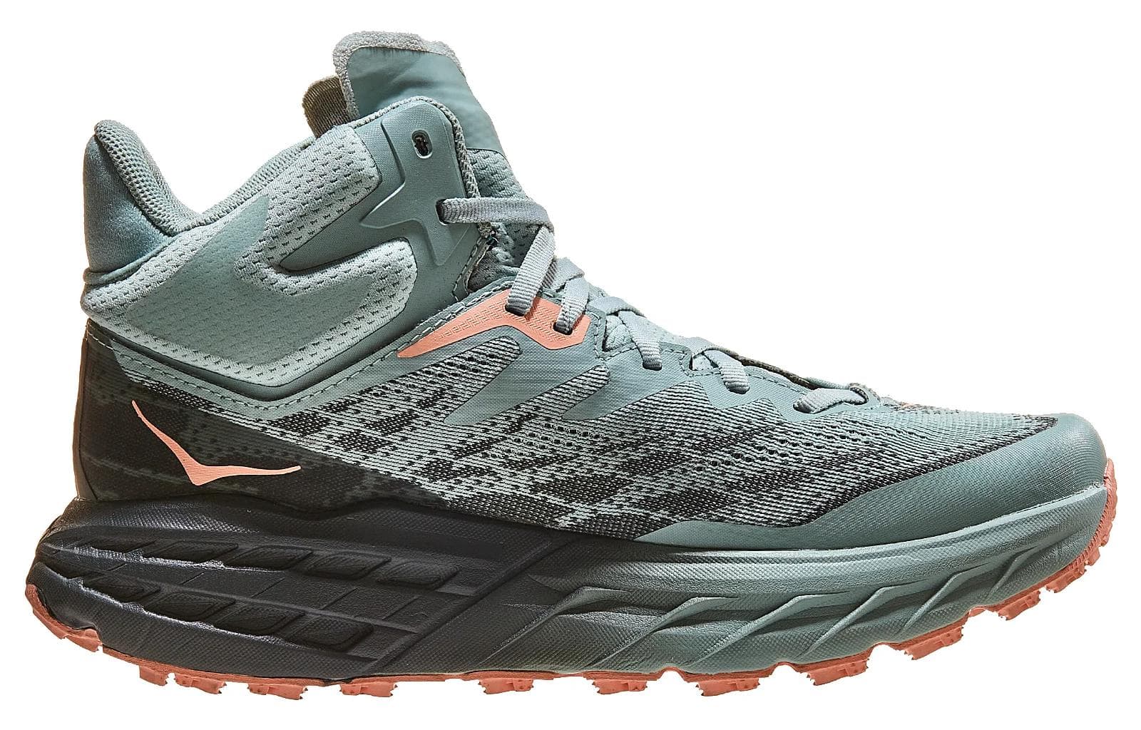 Кроссовки для бега HOKA ONE ONE Speedgoat 5 Беговые кроссовки Высокий топ Изумруд Унисекс - изображение 2
