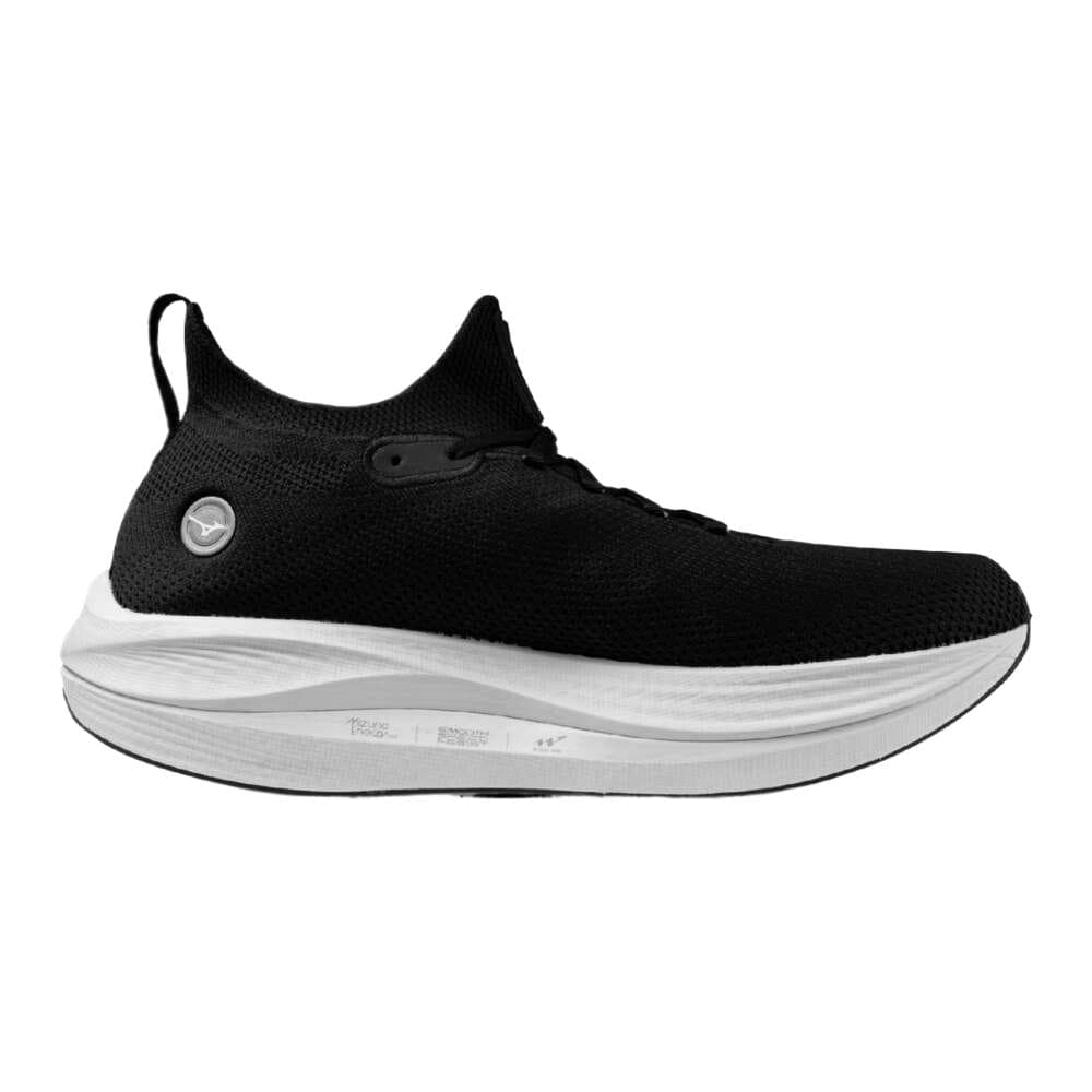 Кроссовки для бега Mizuno Neo Vista Удобная Износостойкая Низкопрофильная Обувь для Беговых Тренировок Унисекс Черная Серый - изображение 3