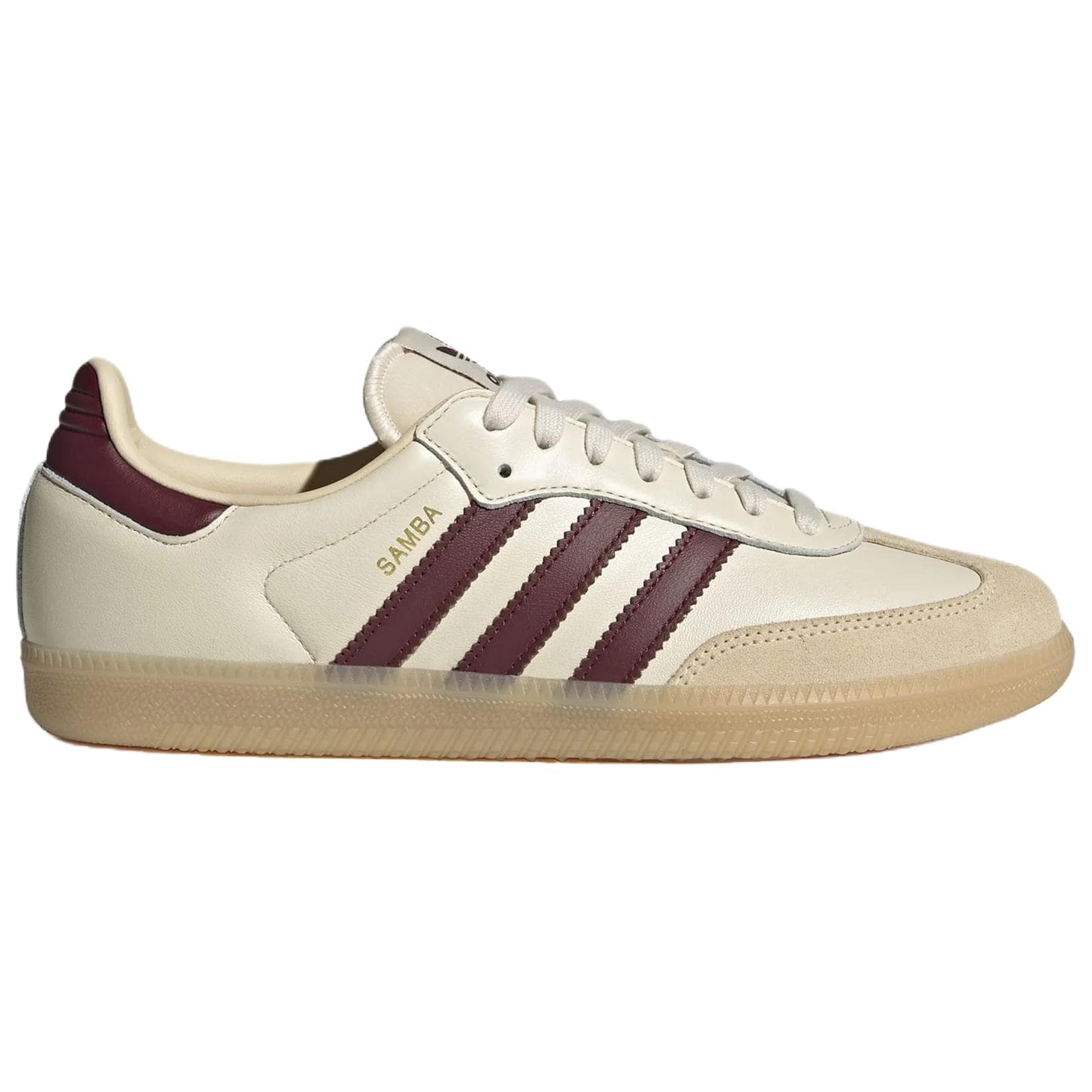 Кроссовки Adidas Originals Samba OG Low Топ Скейтборд Обувь Унисекс Бежевый - изображение 2