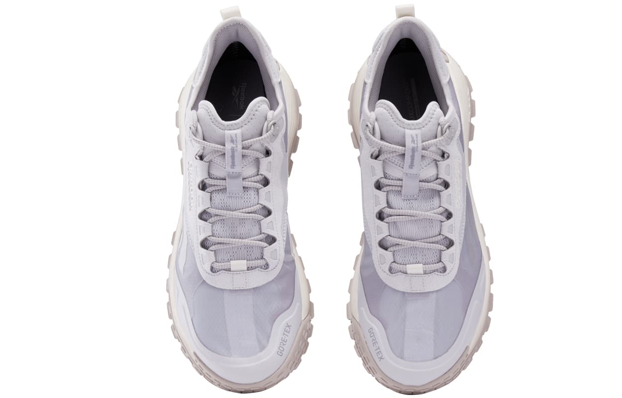Кроссовки Reebok DMX Trail GTX Текстиль Синтетическая кожа ТПУ (TPU) Низкий верх Повседневная обувь Унисекс Таро фиолетовый - изображение 3