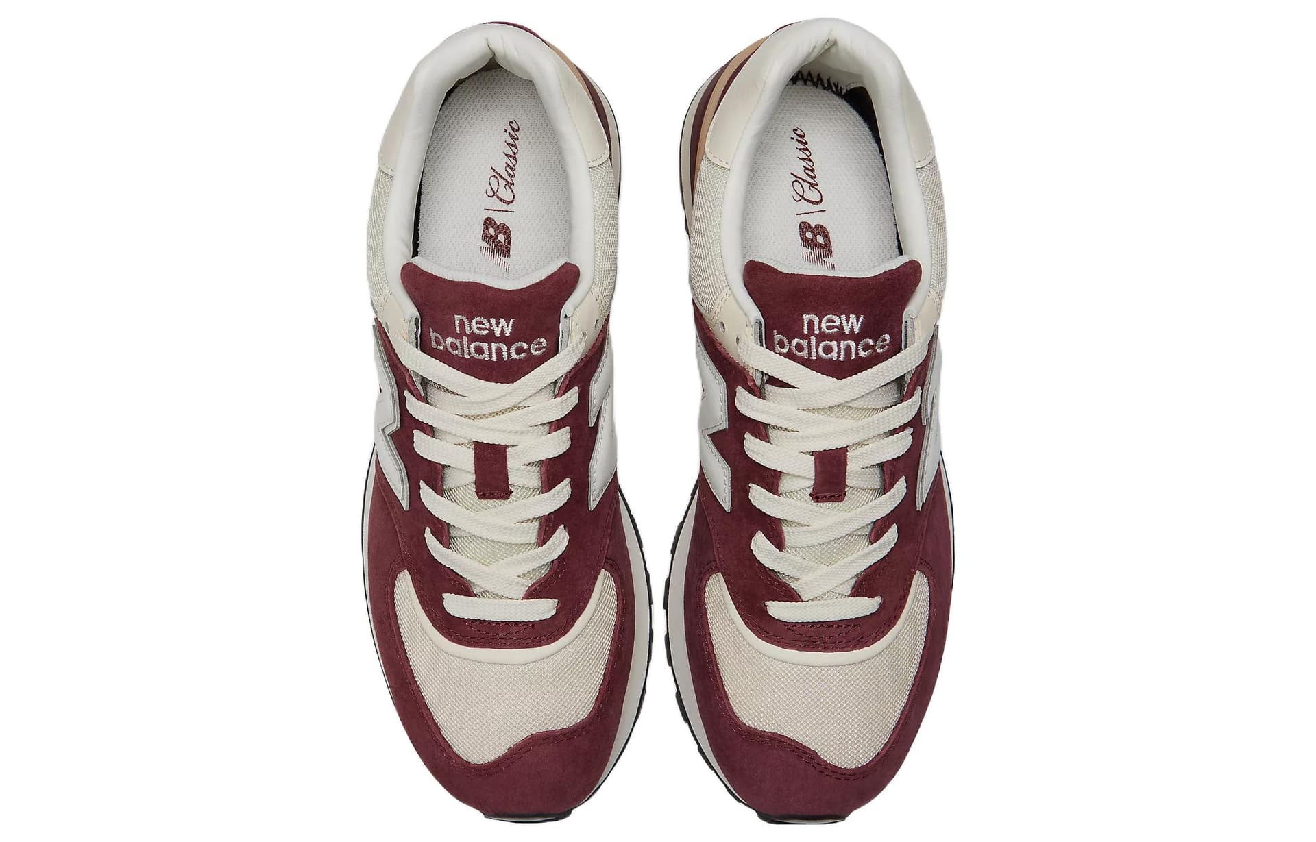 Кроссовки для бега New Balance 574 Legacy Burgundy - изображение 4