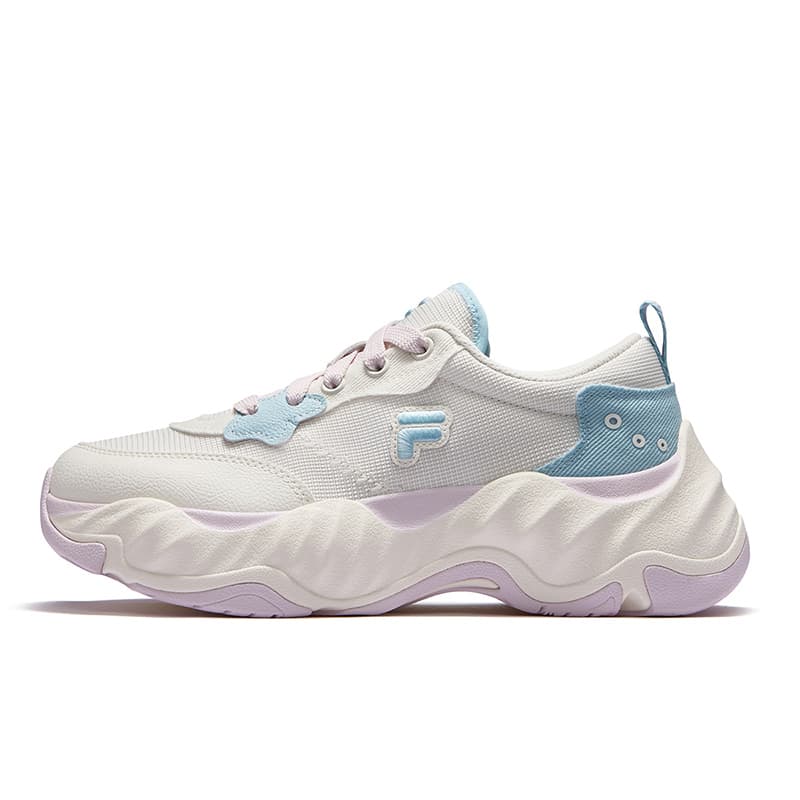 Кроссовки FILA FUSION Starfish 2 Low Top Повседневная Обувь Женская Снежно-Белый Розовый - изображение 1