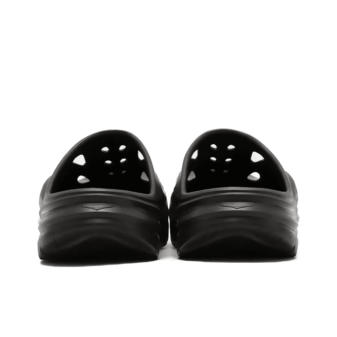 Сандалии HOKA ONE ONE ORA Recovery Mule Закрытые тапочки Унисекс Черный - изображение 3