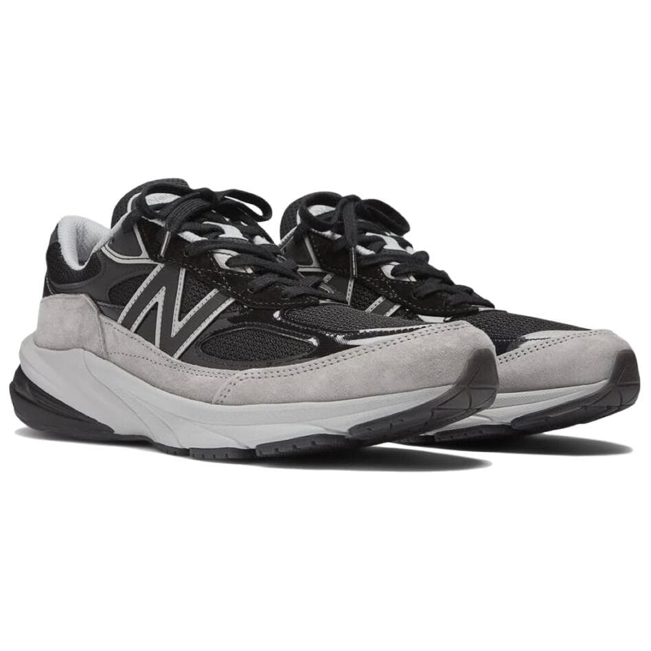 Кроссовки для бега New Balance NB 990 V6 Устойчивые к истиранию Низкие Повседневные Беговые Кроссовки Мужские Черные Серые - изображение 3
