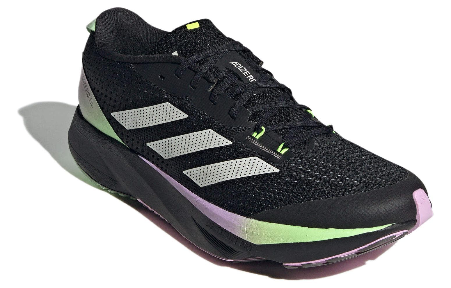 Кроссовки для бега adidas Adizero SL Black Purple Green - изображение 3