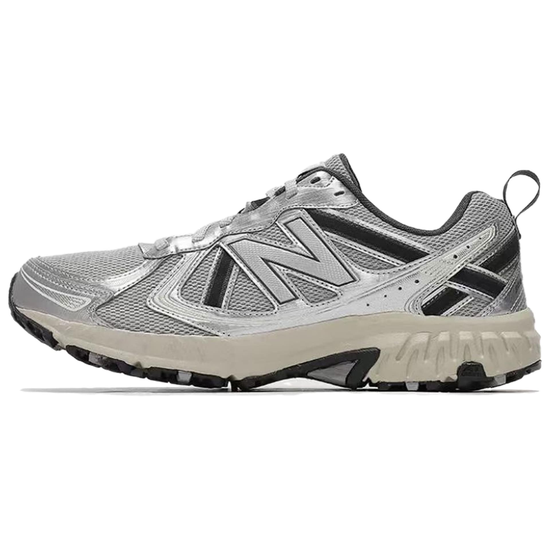 Кроссовки для бега New Balance 410 V5 Silver Black - изображение 7