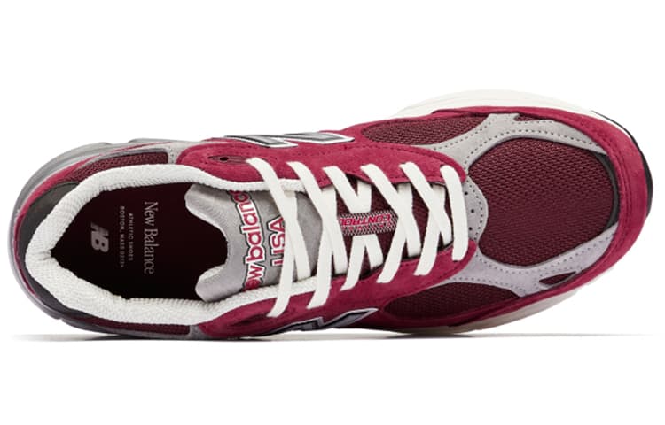 Кроссовки для бега New Balance Teddy Made Burgundy - изображение 3