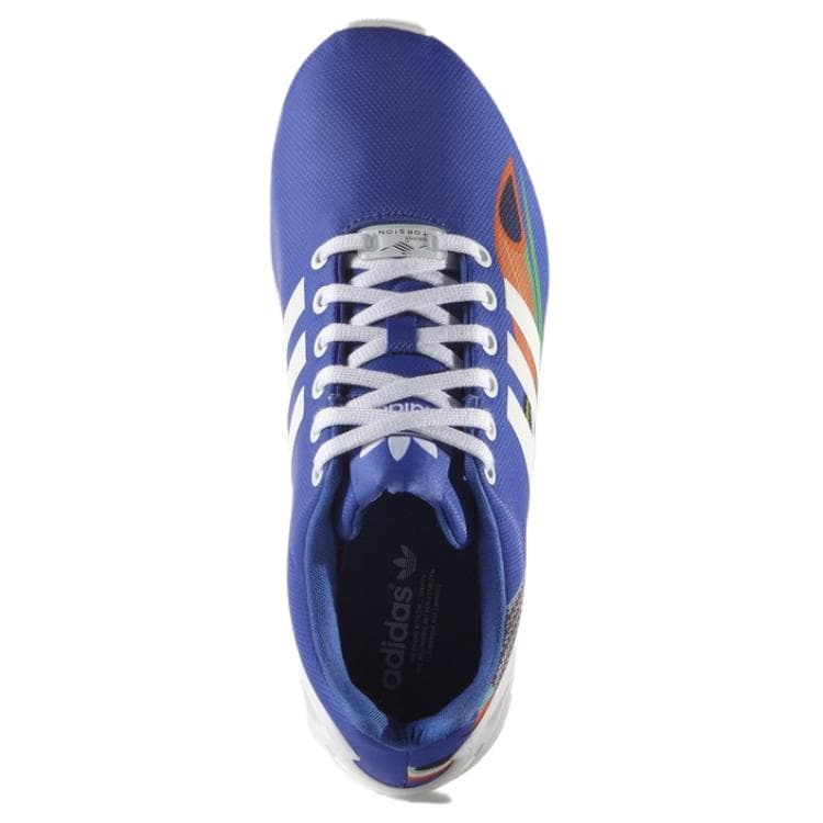 Кроссовки для бега adidas ZX Flux Blue White - изображение 5