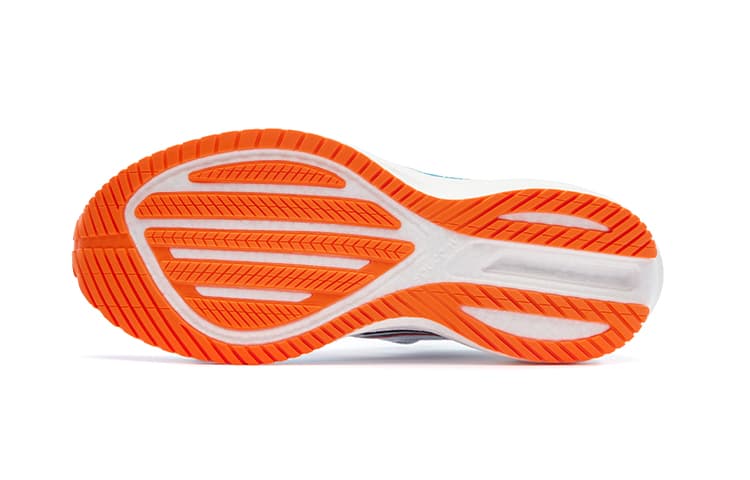 Кроссовки для бега Saucony Triumph 20 White Blue Orange - изображение 5