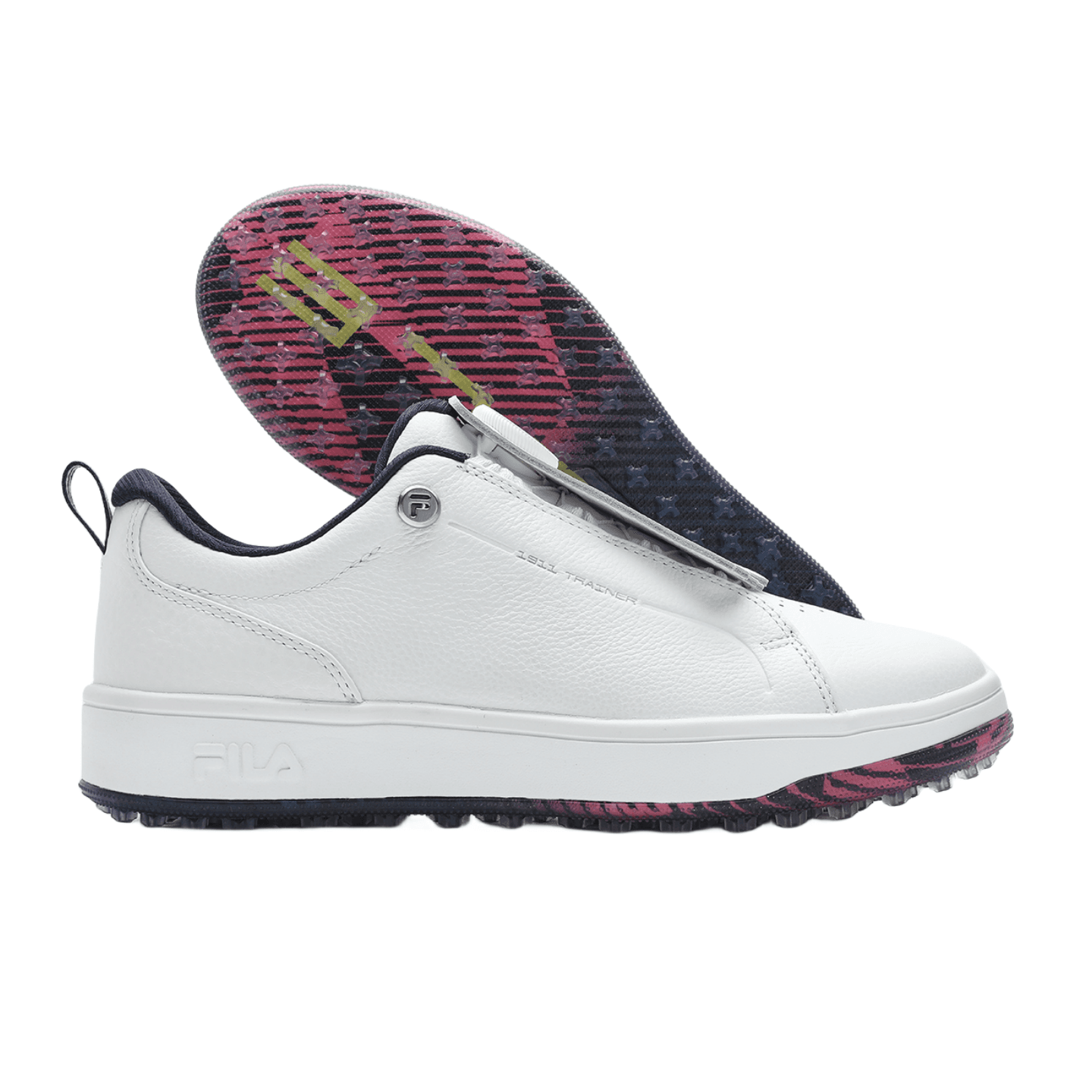 Кроссовки для гольфа FILA GF 1911 Trainer Low Топ Обувь для гольфа Женская Ярко-белая - изображение 6
