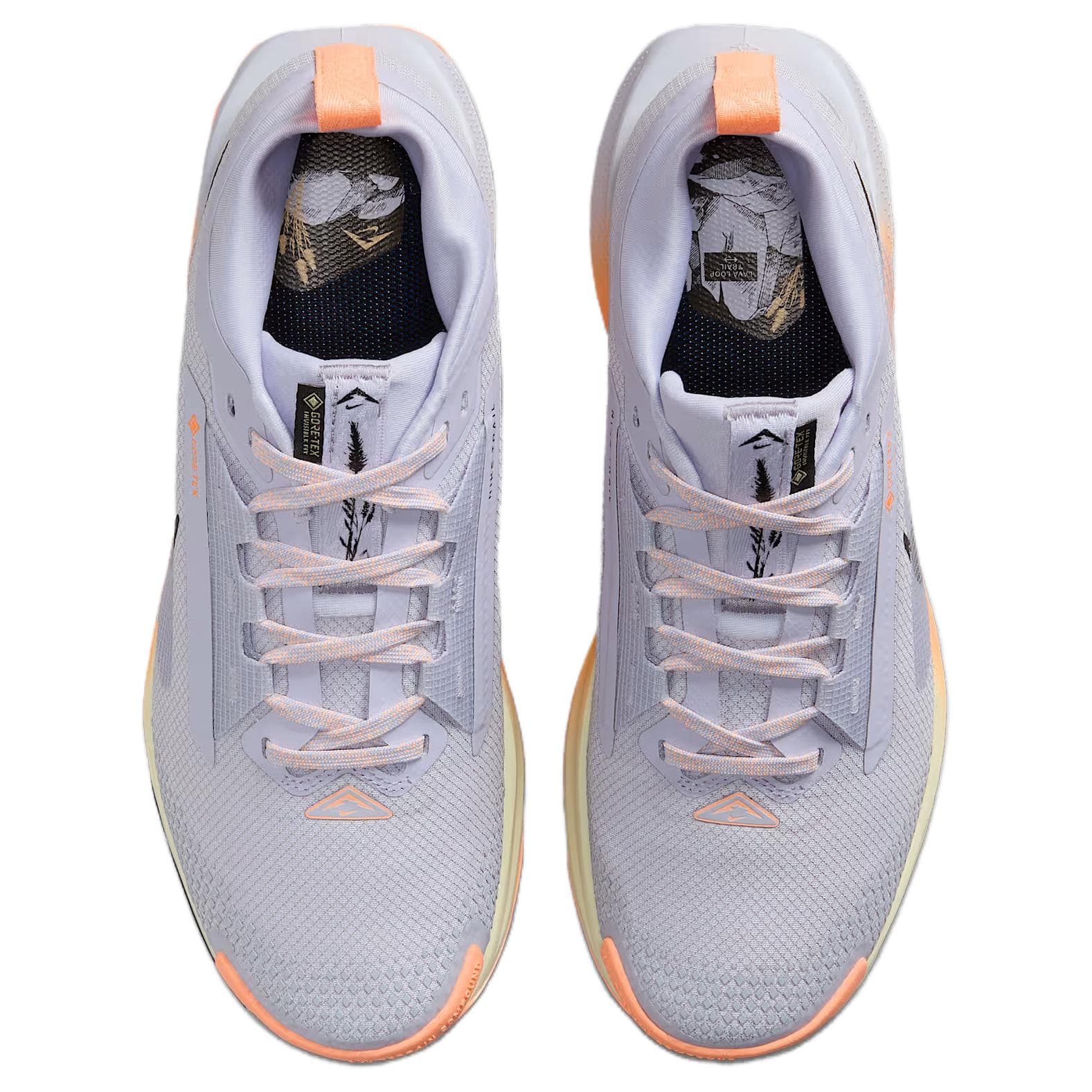 Кроссовки для бега Nike Pegasus Trail 5 Беговые кроссовки Женские Серые - изображение 4