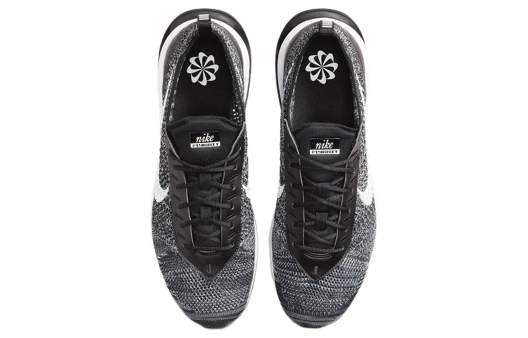 Кроссовки для бега Nike Air Max Flyknit Racer Black Grey White - изображение 4