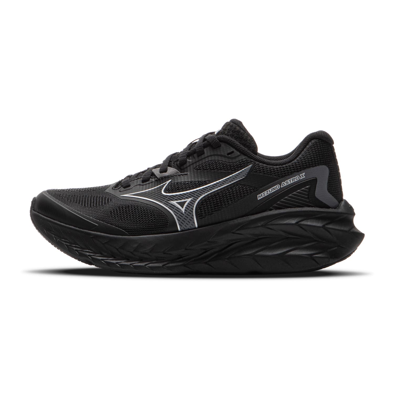 Кроссовки для бега Mizuno ASTRO X Low Топ Беговые кроссовки Унисекс Черно-серый - изображение 1
